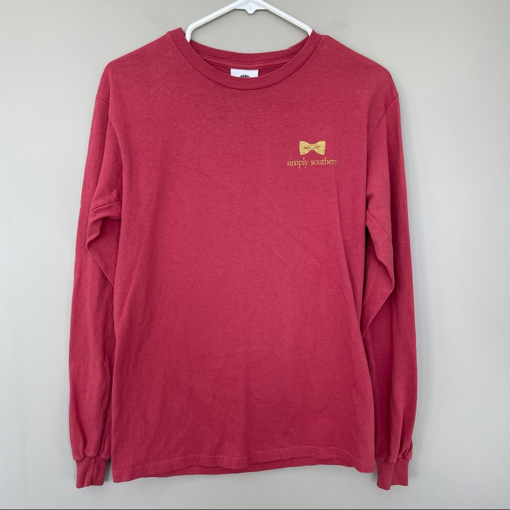 Simply Southern Red "Do Everything With Love" Tee S